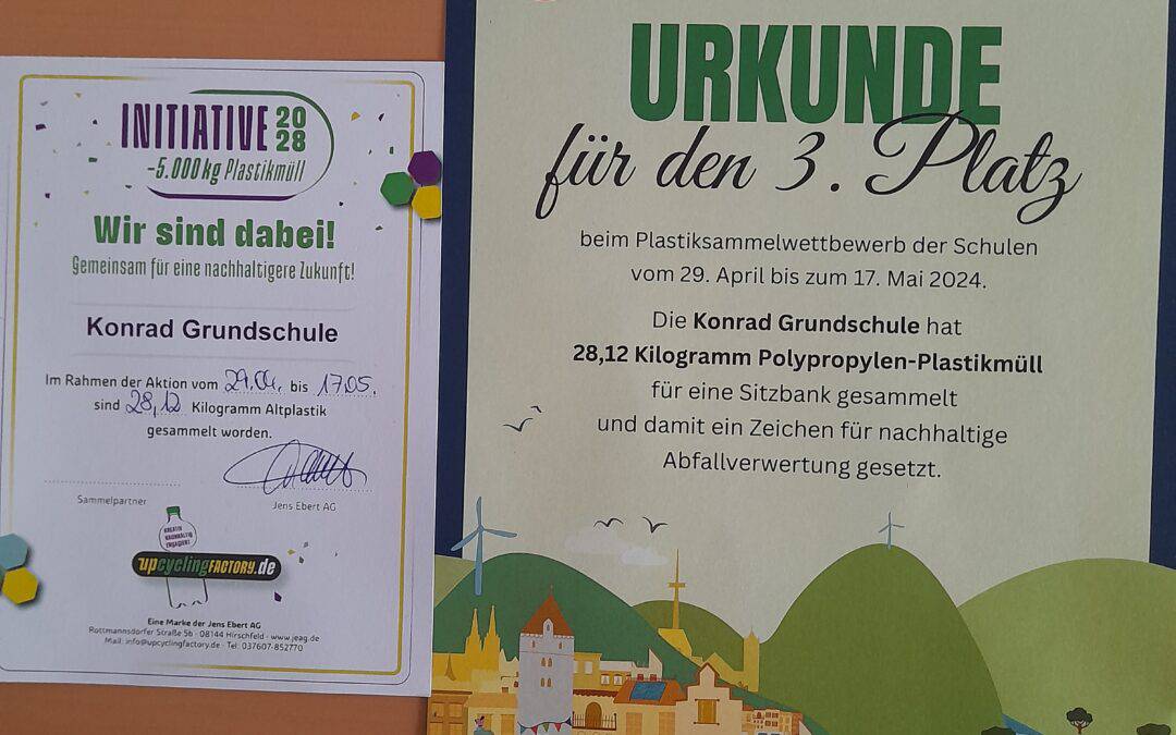 3. Gewinner bei der Upcycling-Factory-Aktion- Woche der Nachhaltigkeit